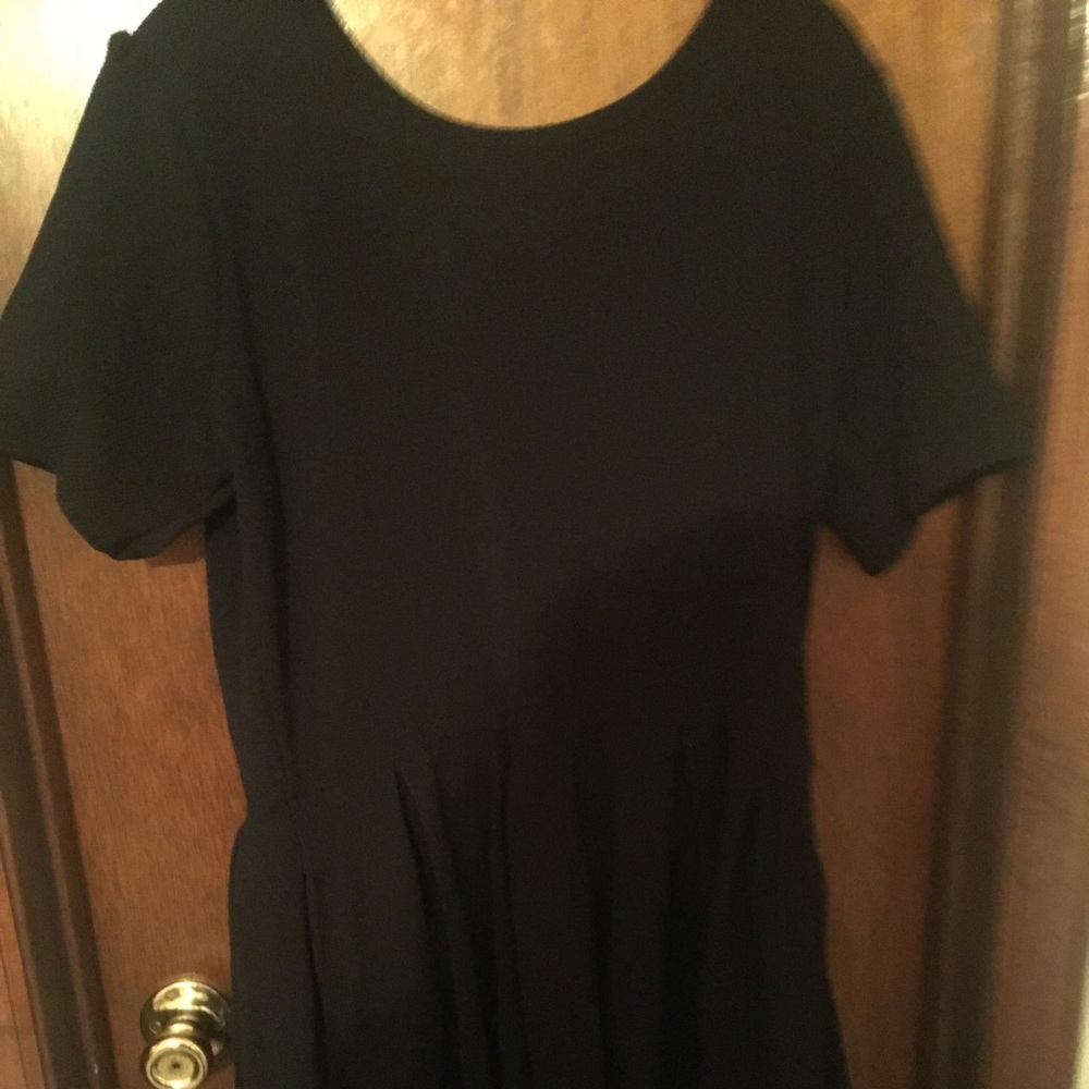 Lularoe Amelia black dress 3x